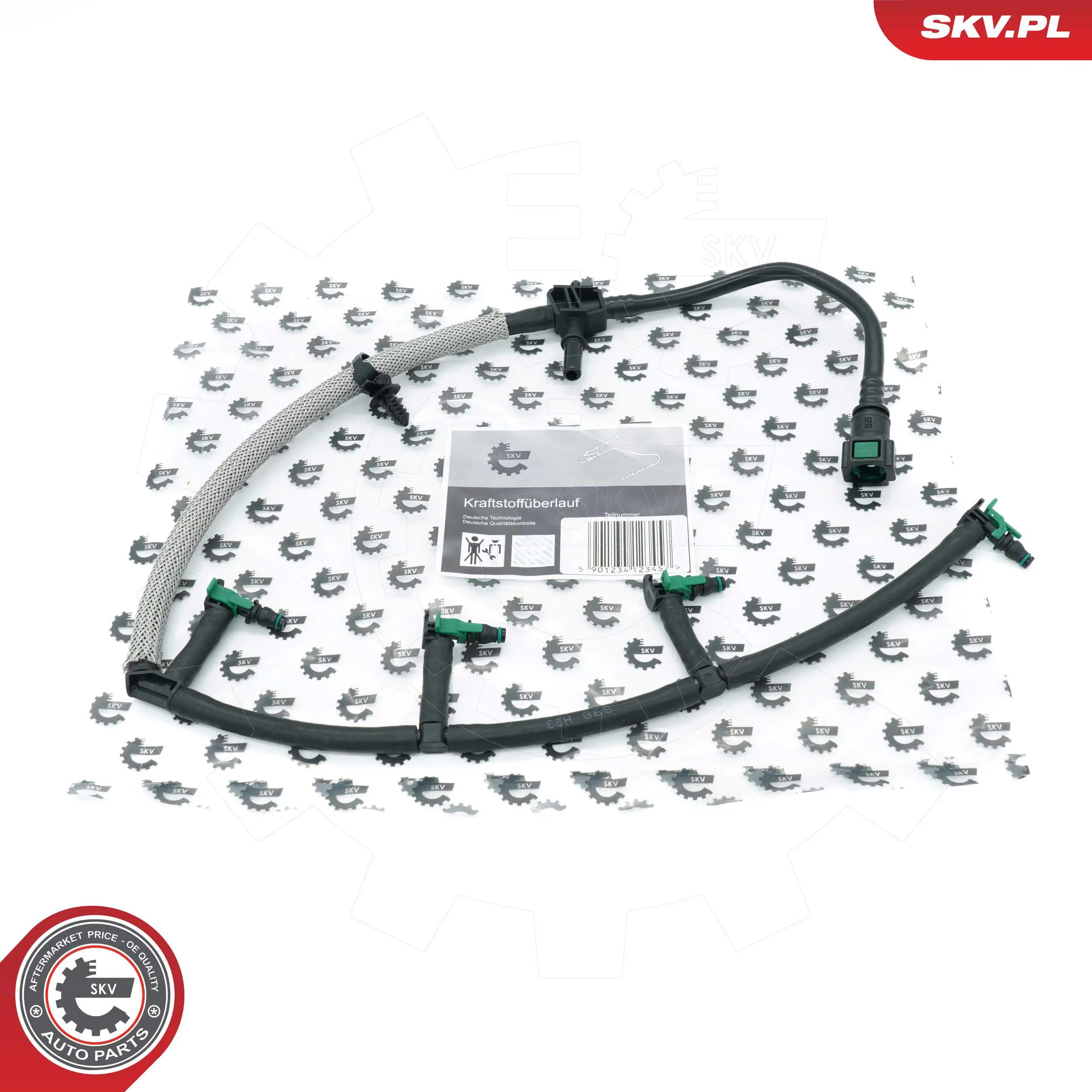 Hose, fuel overflow